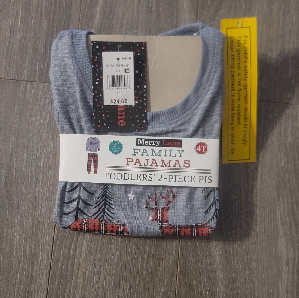 Merry Lane Toddler Pajamas Set